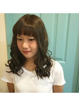 ワンドロップ(One Drop) *ブルージュカラーxセミウエットカール*