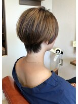 モカ ヘアーデザイン(moca HAIR DESIGN)&nbsp;頭の丸みを残したマッシュショート