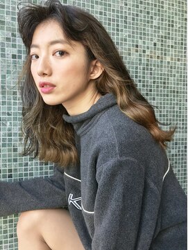 ラパンセヴェール(LA PENSEE VERT) 【LA PENSEE】ハーフハイライトミディ