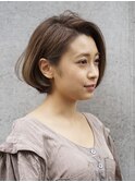 【haku/川口】3Dカラー＋上品ショートボブ[銀座/銀座5丁目]