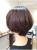 レイヤーショートボブ