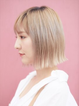 ジュール 銀座(Joule) 大人可愛いハイトーンボブ　[銀座]