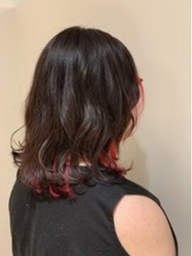 ネオヘアー 曳舟店(NEO Hair) インナーレッド/インナーカラー/髪質改善/デザインカラー/曳舟