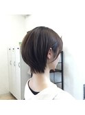 襟足のくびれがキュート☆ショートボブ〔八戸,田向〕