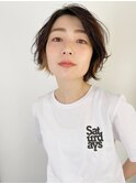 《PearL》アクセサリーカラー×ショートボブ