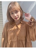 Lien☆前髪シースルーバング×オイルグロスイノアカラー