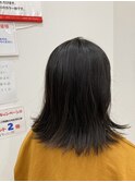 おしゃれ染め全体マットブラウン4