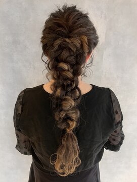 アイディール 心斎橋店(:ideal) 20代30代40代☆ふわふわ☆編み込みヘアセット☆