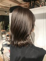 ユミリーバイルコル(umily by RuCOR.)&nbsp;くびれロブ/ビターチョコグレージュ/外ハネ