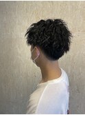 メンズねじりツイストパーマ