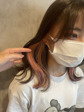 リタセカンド(Lita second) イヤリングカラー/ペールピンク/アディクシーカラー/セミロング