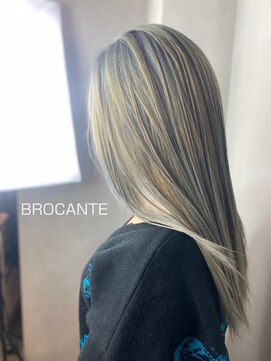 ラトリエ ブロカント 立川北口店(L'atelier BROCANTE) 外国人風カラー 3Dハイライト ケアブリーチ