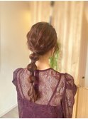 20代30代☆特別な一日に♪お呼ばれ結婚式ヘアアレンジ 