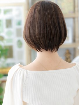 カバーヘアアンドスパ ブリス 浦和(COVER HAIR&SPA bliss) シースルーバング小顔前下がりマッシュボブTb3浦和20代30代40代!