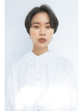 ベンジー 仙台店(benji) 王道ハンサムショート×ニュアンスパーマ