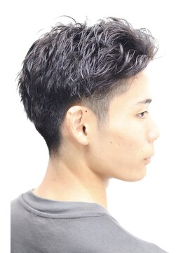 ヘアーアンドグルーミング ヨシザワインク(HAIR&GROOMING YOSHIZAWA Inc.) 直毛でも巻けるツーブロックハードツイスト立体感パーマ