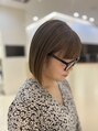 ラシュープリーム(La SUPREME) ボブスタイルも大好きです!ボブ×重ため前髪おすすめです。