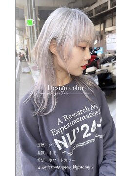 ルーツ(Roots) goro ホワイトカラー　ロング