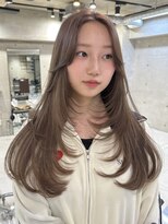 サイン 渋谷(SIGN)&nbsp;ザクザクレイヤーカット巻き方簡単ロング韓国アイドル表参道渋谷