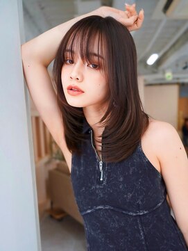 アンジェリカ 岡山店(ANGELICA) ANGELICA 透明感ブラウン×フェイスレイヤー