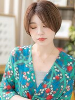 カバーヘア ブリス 大宮西口(COVER HAIR bliss)&nbsp;センターパートプレミアムケアカラー大人ボブc5大宮20代30代40代