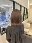 ぱつボブ外ハネ☆柔らかストレート