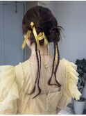 10代20代30代◎お洒落カチモリツインテール