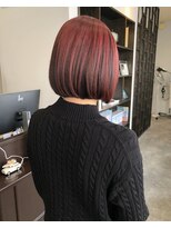 グランヘアー 豊岡店(GRAN HAIR) ボルドーカラー