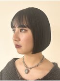 ボブ/切りっぱなしボブ