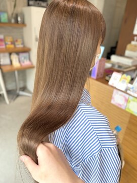 ヒカリス ヘアー 相川店(HIKARIS hair) オリーブベージュカラー