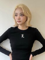 コラソン(corazon)&nbsp;カット＋ブリーチリタッチ抜きっぱなしカラー