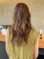 フィルドール 大分明野店(fild'or)&nbsp;まろやかベージュカラー×レイヤースタイル