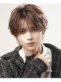 シースルーフェザーショート