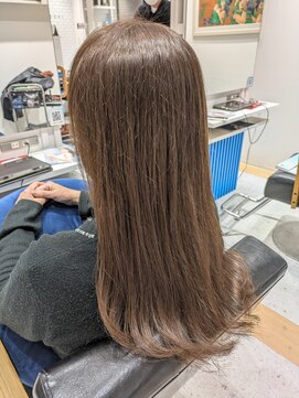 パラッチ 西宮店(Palacchi) 白髪比率40％☆透明感のあるミルクティーベージュ40代50代60代