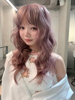 フェブ(fev)&nbsp;【fev_momo】lavender/巻き髪