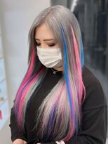 ラピステン 福岡天神 大名店(Lapis)&nbsp;シルバー/ハイトーン/エクステ/エクステハイライト/ギャル