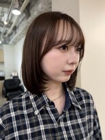 ヒョンミョン ライズバイレボ 柏西口店(hyon myon/RISEbyREVO)&nbsp;レイヤーカット/レイヤーボブ/顔周りカット