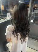 【札幌円山】ロングレイヤー/カーキ/グレージュ/透明感カラー