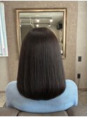ナチュラル艶ストレート