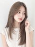 《ブリーチ無し》透明感ダブルカラー+トリートメント(クイック)¥18000