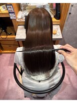 ベルタバイメルク(belta by merc.) 髪質改善縮毛矯正7.3ミルクブラウン