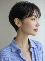 サーカス バイ ビュートリアム 青山(CIRCUS by BEAUTRIUM)&nbsp;2way 耳掛けショート ショートヘア　ショートボブ　黒髪ショート