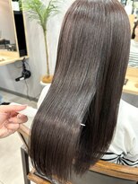 アトレ 梅田店(attrait)&nbsp;ツヤ感のあるブラウンロング × カット×カラー×トリートメン