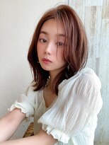 エイミーバイアフロートザガーデン 浦和店(amie by afloat the garden) 前髪なし外ハネくびれレイヤーカット【浦和】