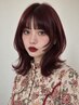 【土日限定】週末に可愛く♪カット＋透明感カラー ￥6980
