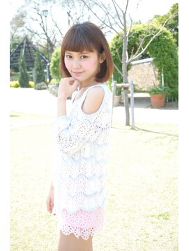 リッコ 横浜(ricco) ☆riccoショートバングで可愛さUPボブ☆