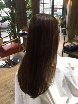 ルーア カインドサロン(Ruua kind salon)の写真/【質感をコントロールするトリートメント】傷んだ髪をしっかり補修！思わず触れたくなるツヤ髪に♪