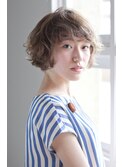 外国人風ボブ