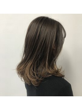 町上津役の美容室 バリヤージュカラー