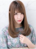 *LOREN*骨格矯正◎小顔に見せるナチュラル美髪セミロング